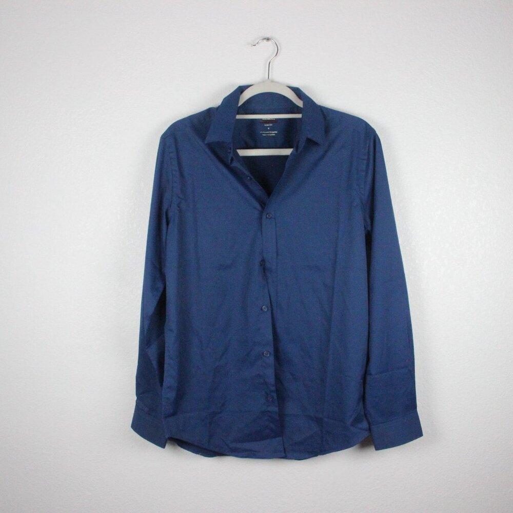 BUNDLE, 2 Shirts, Men's S, Dark Blue, (1 MIX&NY and 1 International Concepts) SO